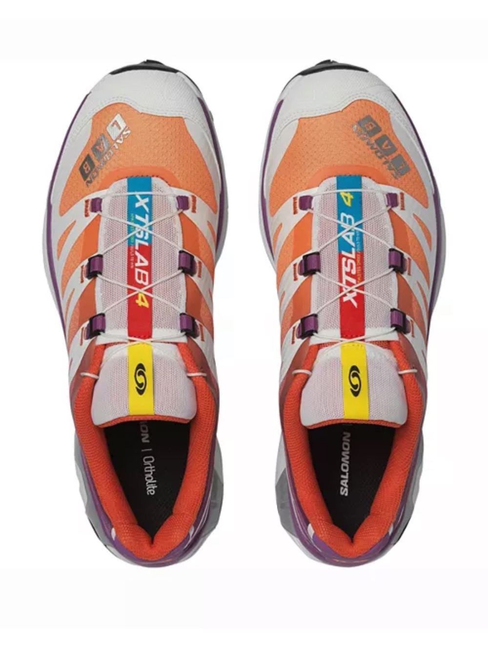NWOT Salomon XT-4 OG Trail Running Shoes in White Nectarine